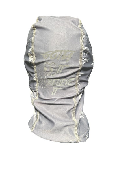 *NEW* ROYAL BLUE
Lets Talk Facts Face Mask (Black LTF & White Gotta
See It To Believe It Logo)